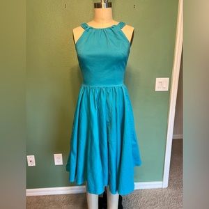 Pinup Girl - Blue Harley - M